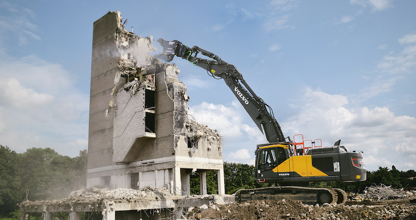 Volvo High Reach Demolition
